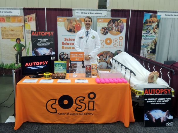 COSI Booth at the 2012 National Science Teachers Association (NSTA) Area Conference in Louisville, Kentucky (October 2012)